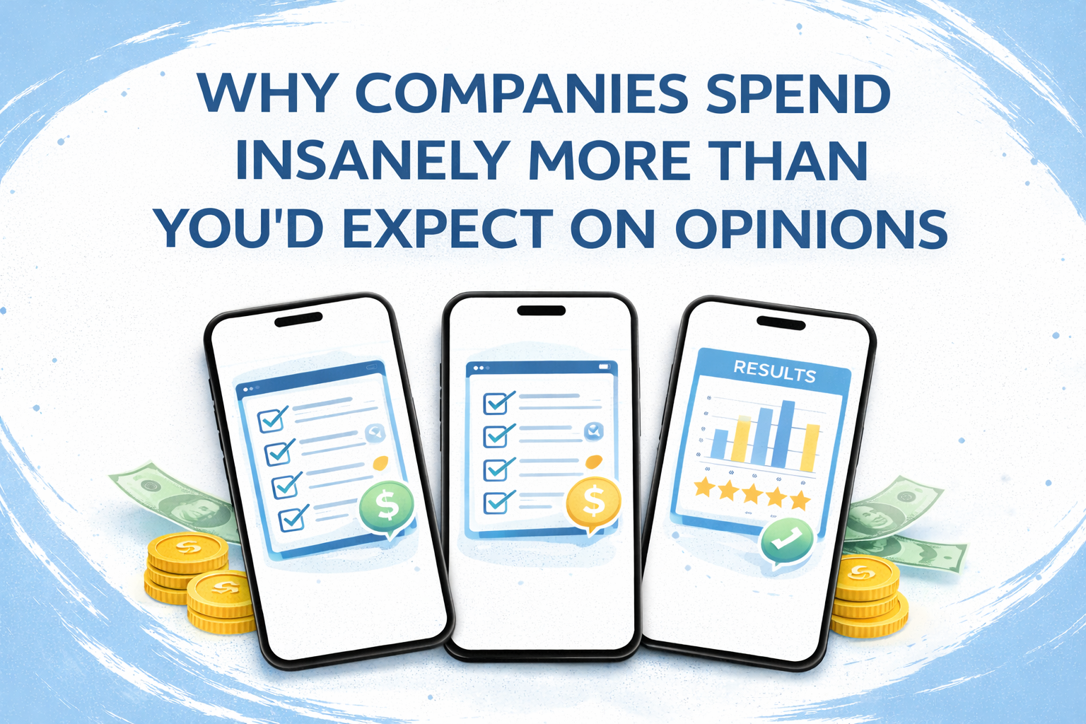 Why Companies Spend Insanely More Than You’d Expect on Opinions